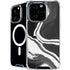 Black Marble Ink iPhone 16 Pro MagSafe Case
